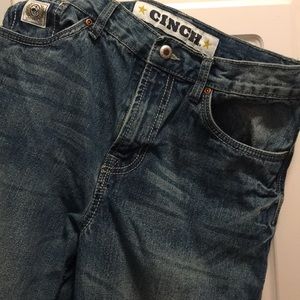 Boys cinch bootcut jeans size 18R